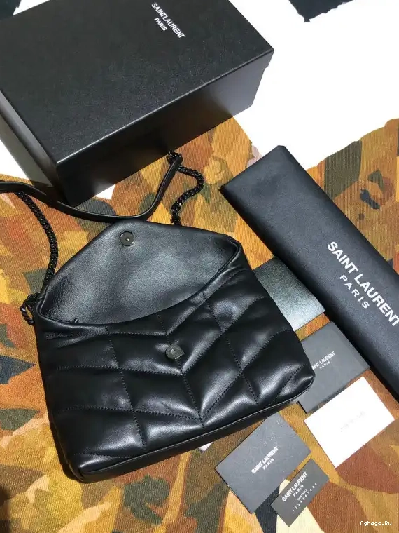 PUFFER BAG CHAIN MINI SMALL YSL 0616